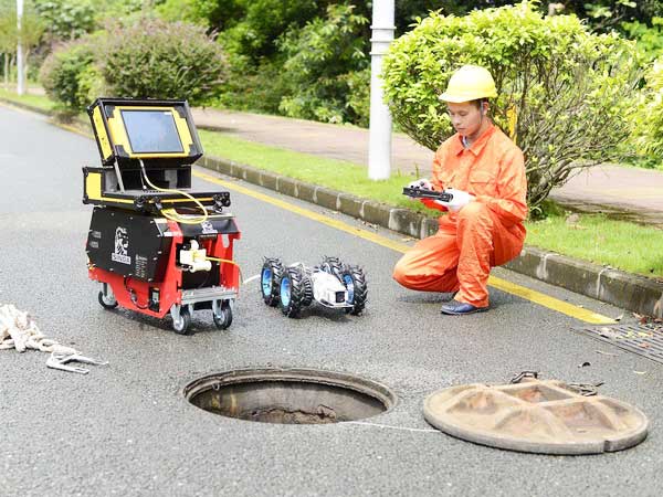 双峰管道机器人检测